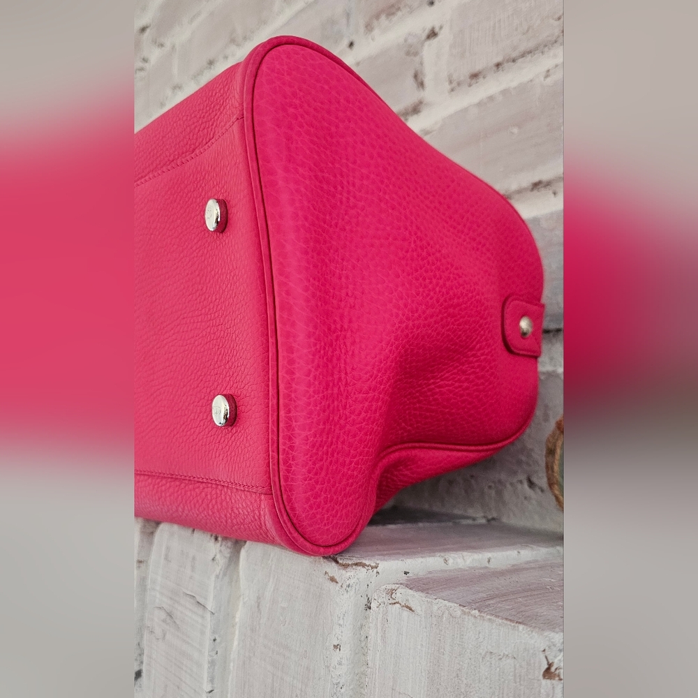 💗EUC Christian Dior Pink Diorissimo 2 way Calf Skin Leather Bag💗 - Picture 8 of 16